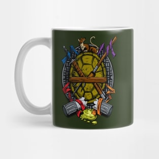 Turtle Family Crest Mug